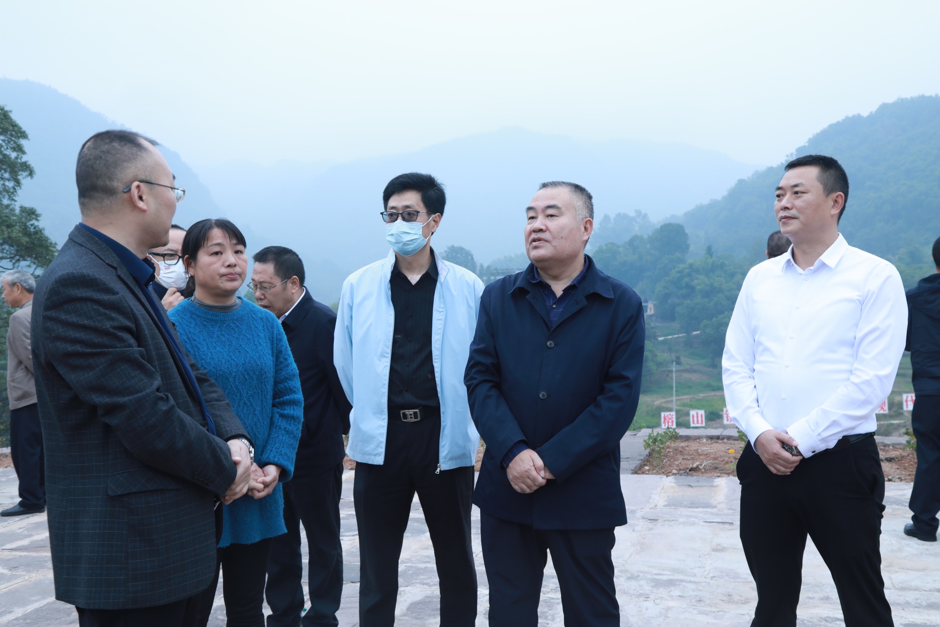 泸州市政协到合江视察“巴蜀鱼米之乡”建设