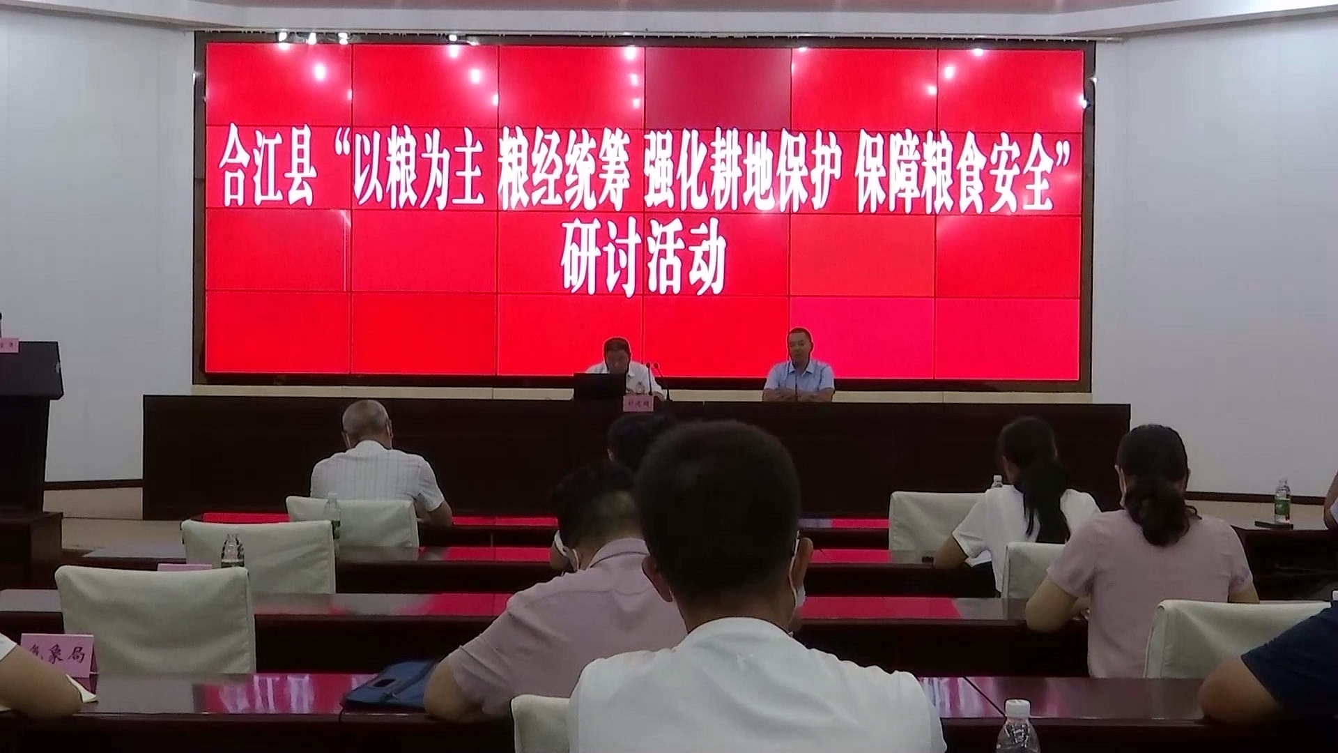 合江县举办“以粮为主 粮经统筹 强化耕地保护 保障粮食安全”综合研讨活动 第 1 张