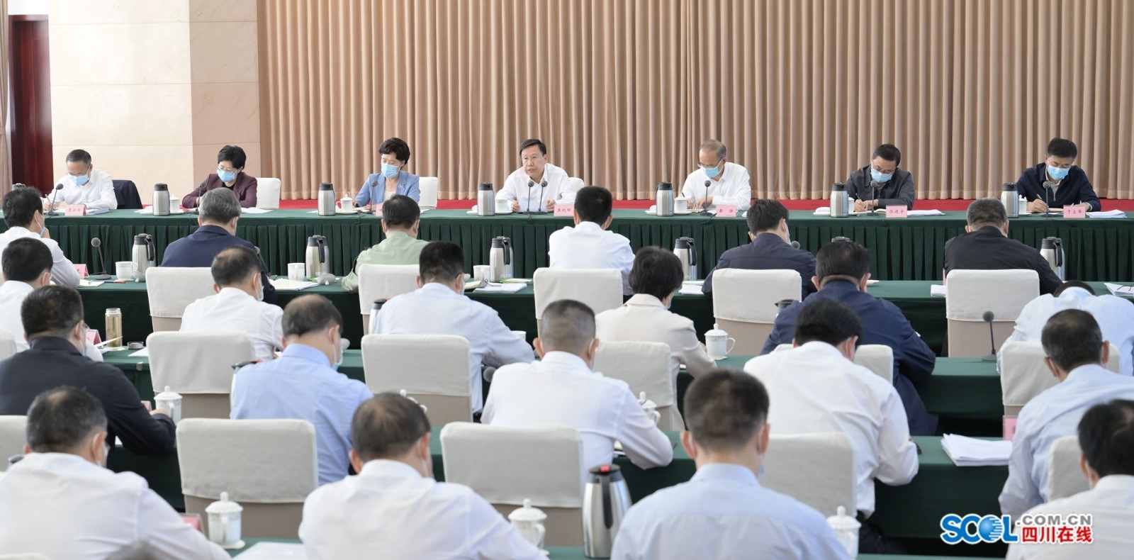 王晓晖主持召开2022年省总河长全体会议暨省林长制全体会议 黄强讲话 田向利出席 第 2 张