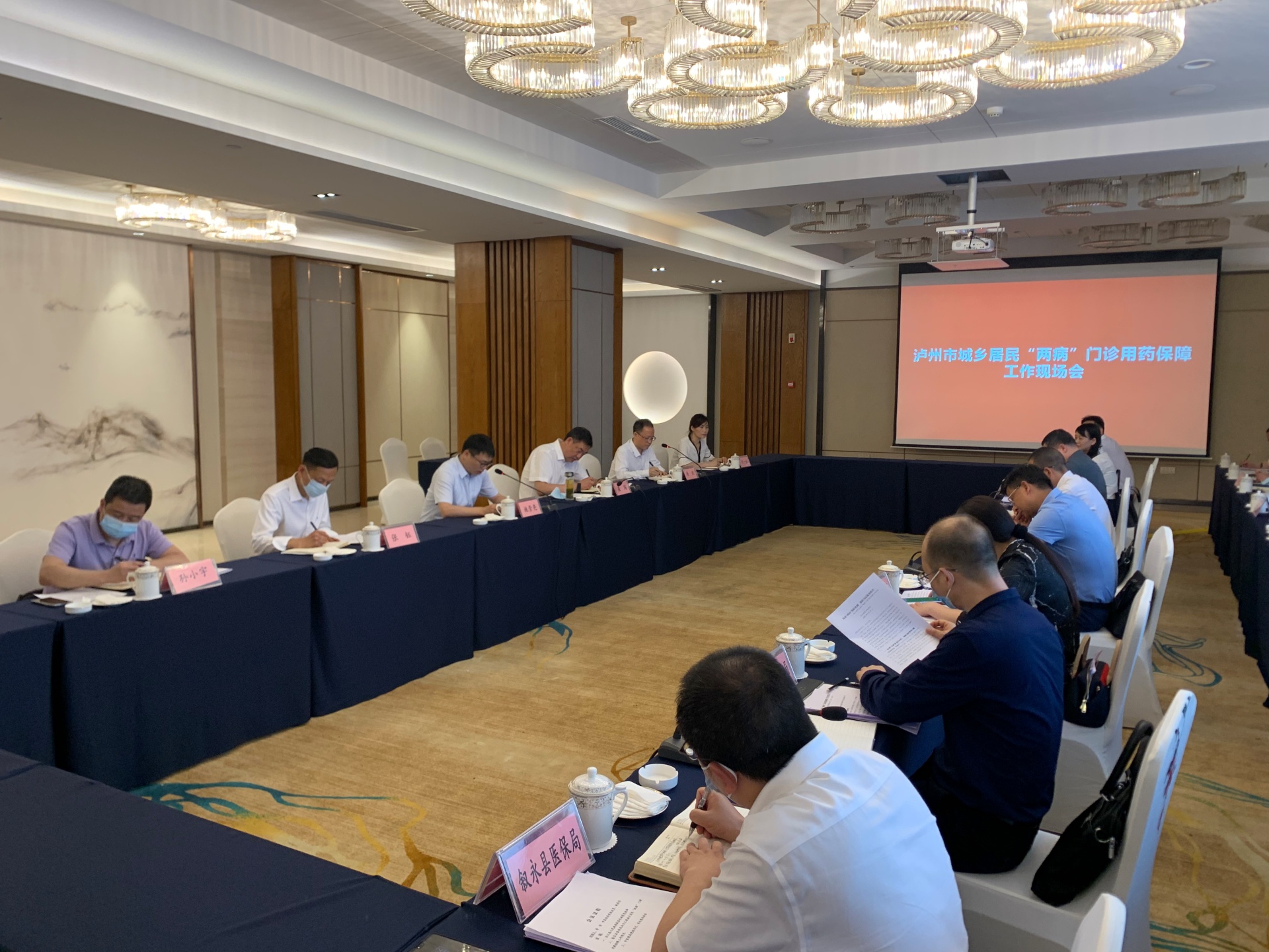 泸州市城乡居民“两病”门诊用药保障工作现场会在合江召开 第 3 张