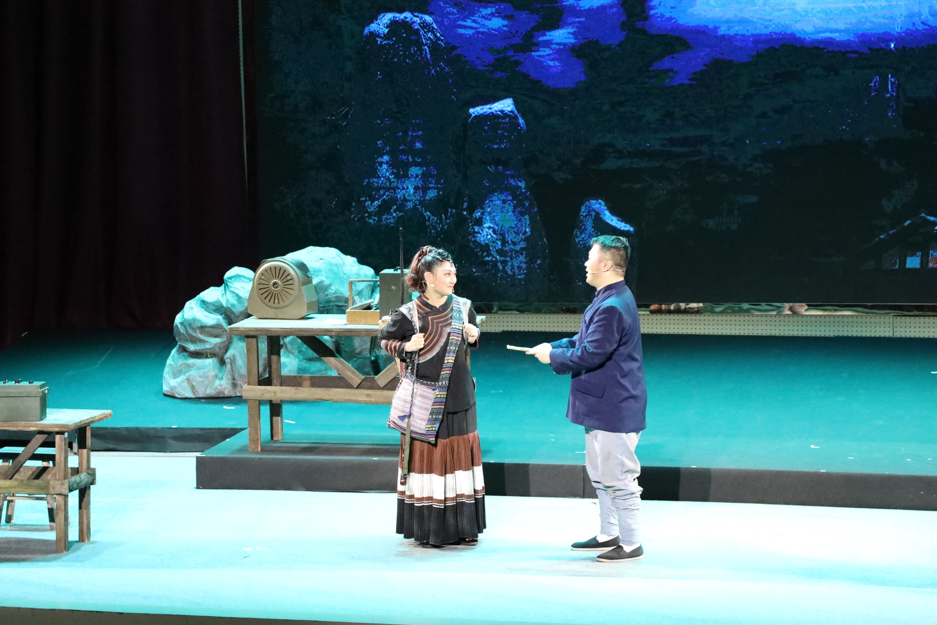 话剧《赤水河上的密电码》合江专场成功演出 第 3 张