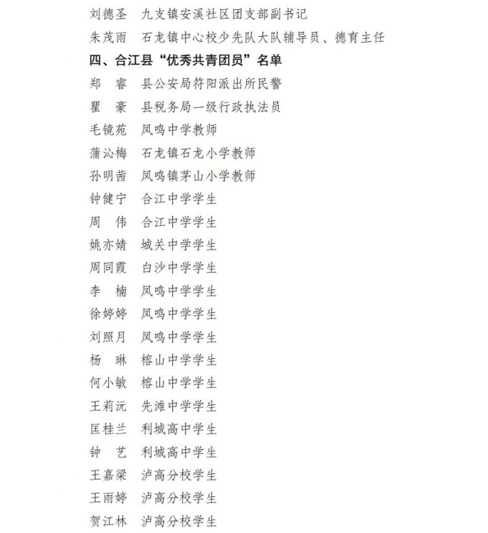 李仁军寄语合江青年：珍惜新时代赋予的人生际遇，在高质量建设现代化合江新征程中书写更加精彩的人生 第 5 张