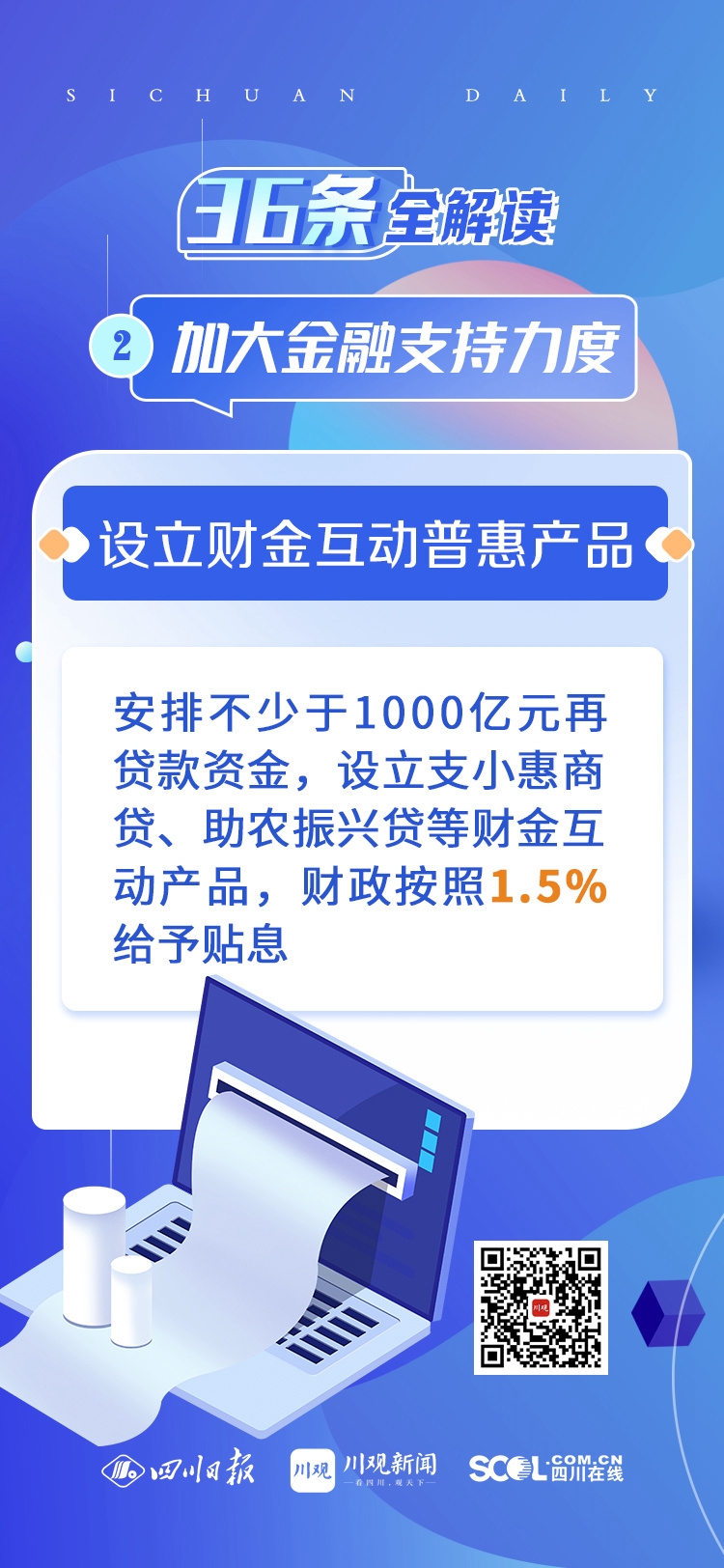 四川“36条”全解读②｜加大金融支持力度，让市场主体和金融机构强信心、增“元气” 第 4 张