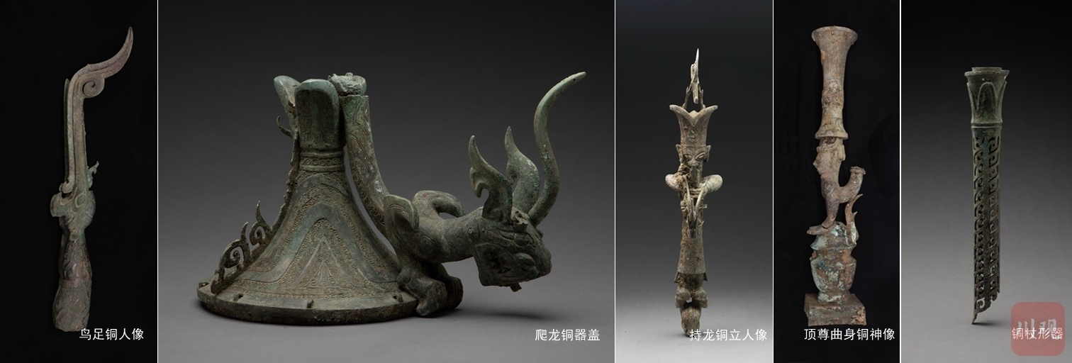 惊艳亮相！三星堆再发布重大发现！两件奇奇怪怪的神像跨坑拼对成功