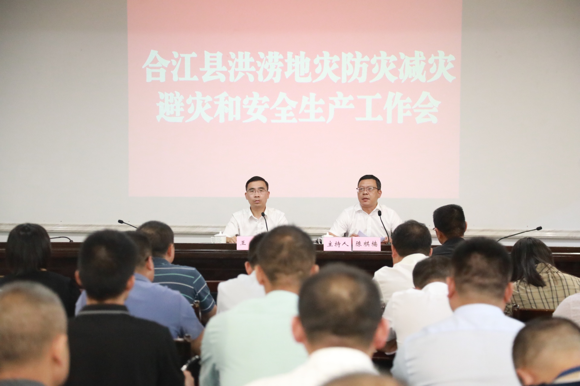 合江县安排部署洪涝地灾防灾减灾避灾和安全生产工作 第 1 张